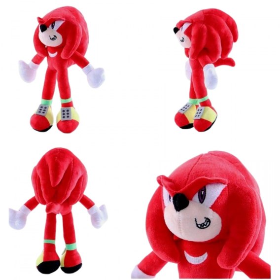 SONIC KNUCKLES THE ECHIDNA MASKOTKA PLUSZOWA DLA DZIECI 28 CM